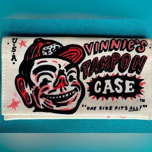 Vintage 1990’s Vinnie’s Tampon Case. Excellent condition.